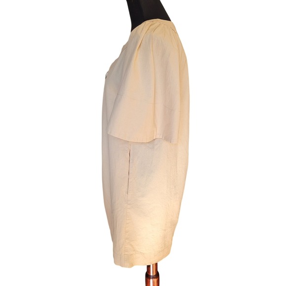 Pomander Place Cream V-Neck Mini Dress - Picture 7 of 8